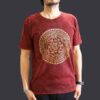 chakra maroon t-shirt