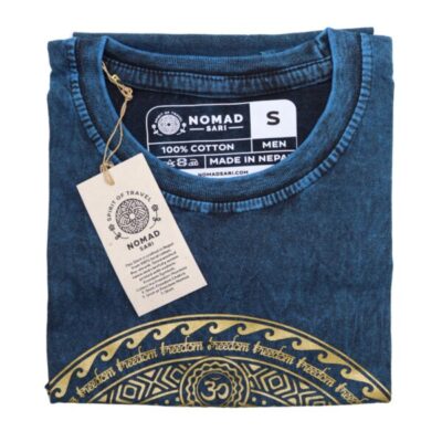 chakra blue t-shirt