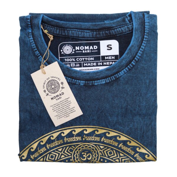 chakra blue t-shirt