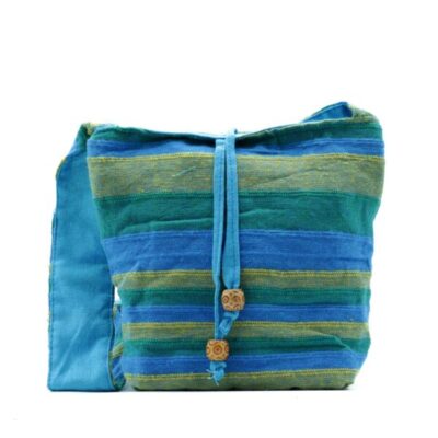 blue nepal bag