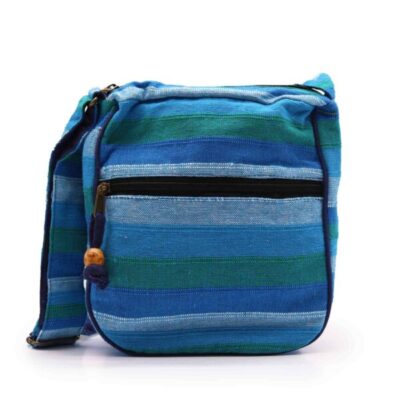 blue nepal bag