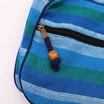 blue nepal bag