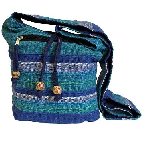 blue nepal bag