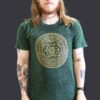 chakra green t-shirt