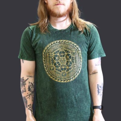 chakra green t-shirt