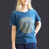 chakra blue t-shirt