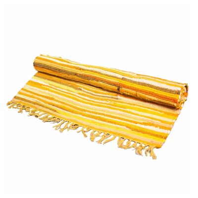 Sunrise Oranges Premium Rag Rug - 150 x 90cm