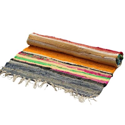 Rainbow Premium Rag Rug - 150 x 200cm