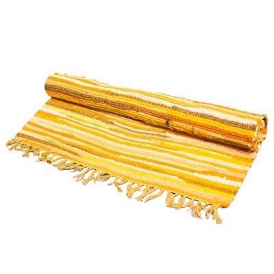 Sunrise Oranges Premium Rag Rug - 150 x 200cm
