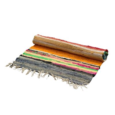 Rainbow Premium Rag Rug - 150 x 90cm