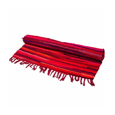 Shocking Pinks Premium Rag Rug - 50 x 90cm