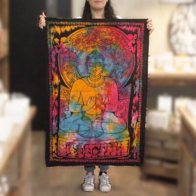 Peaceful Buddha Cotton Wall Art