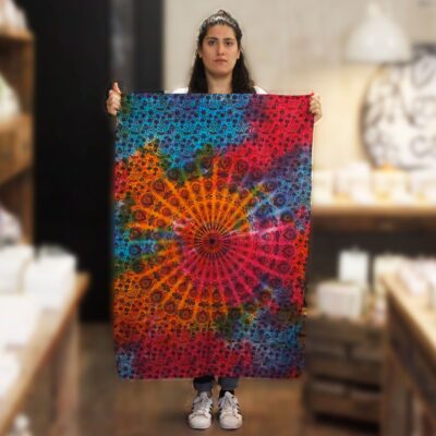 Round Mandala Cotton Wall Art