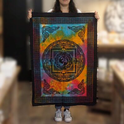 Sacred OM Cotton Wall Art