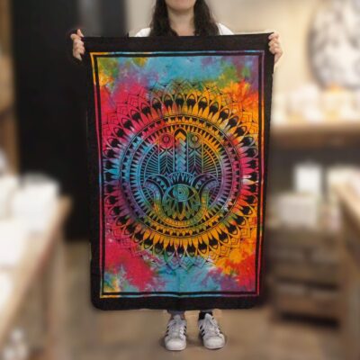 Hamsa Hand Cotton Wall Art
